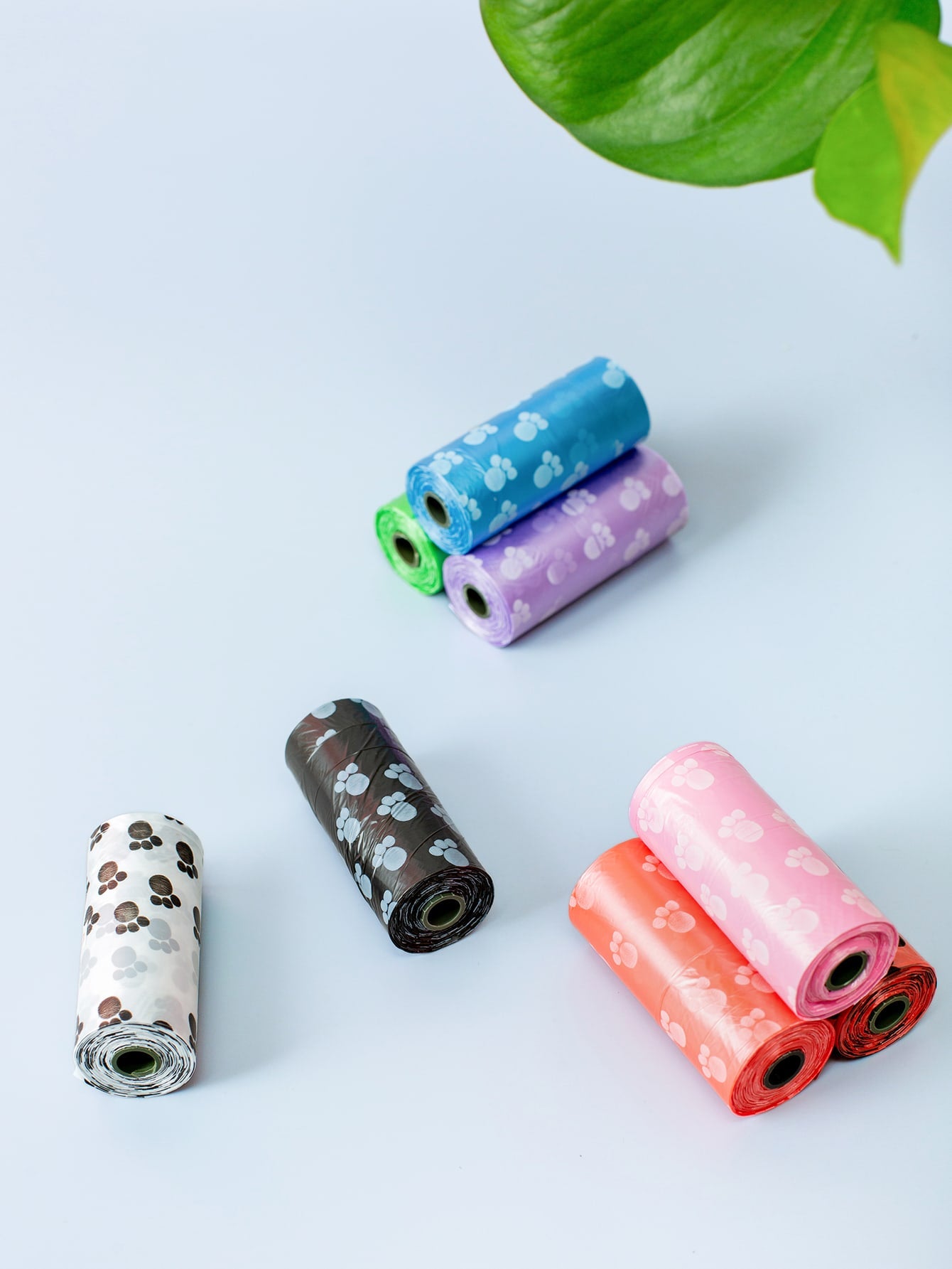 8rolls Cartoon Graphic Poop Bag