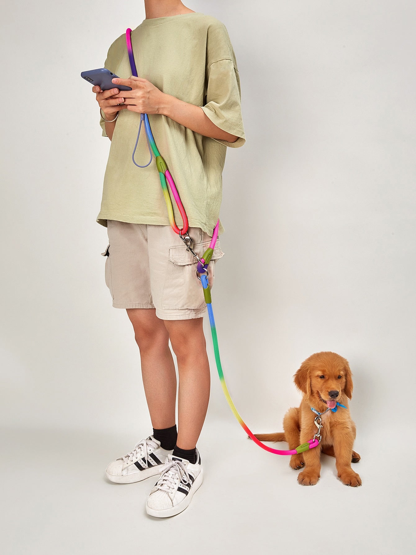 Hands Free Dog Leash Crossbody