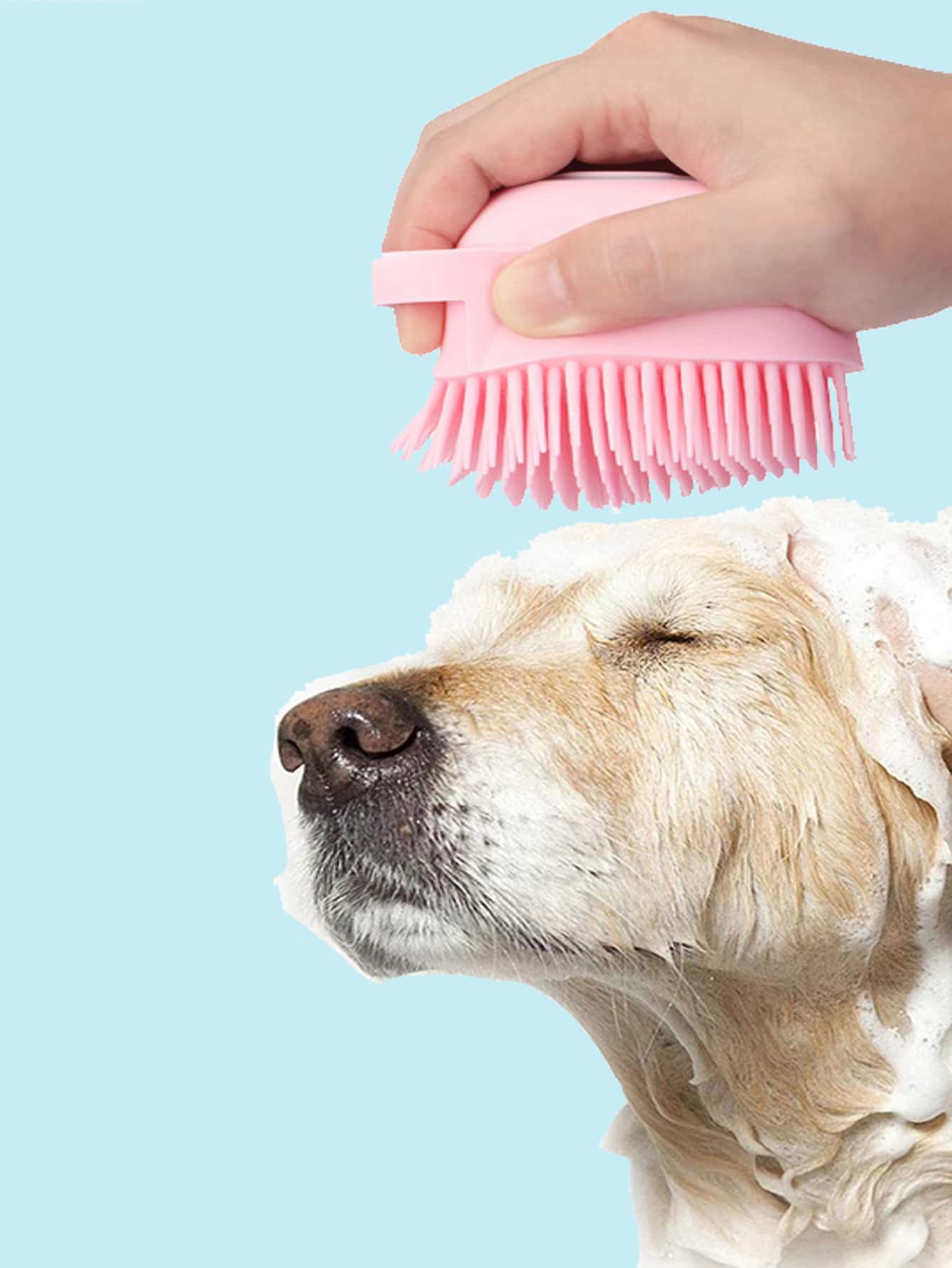 1pc Pet Bath Brush