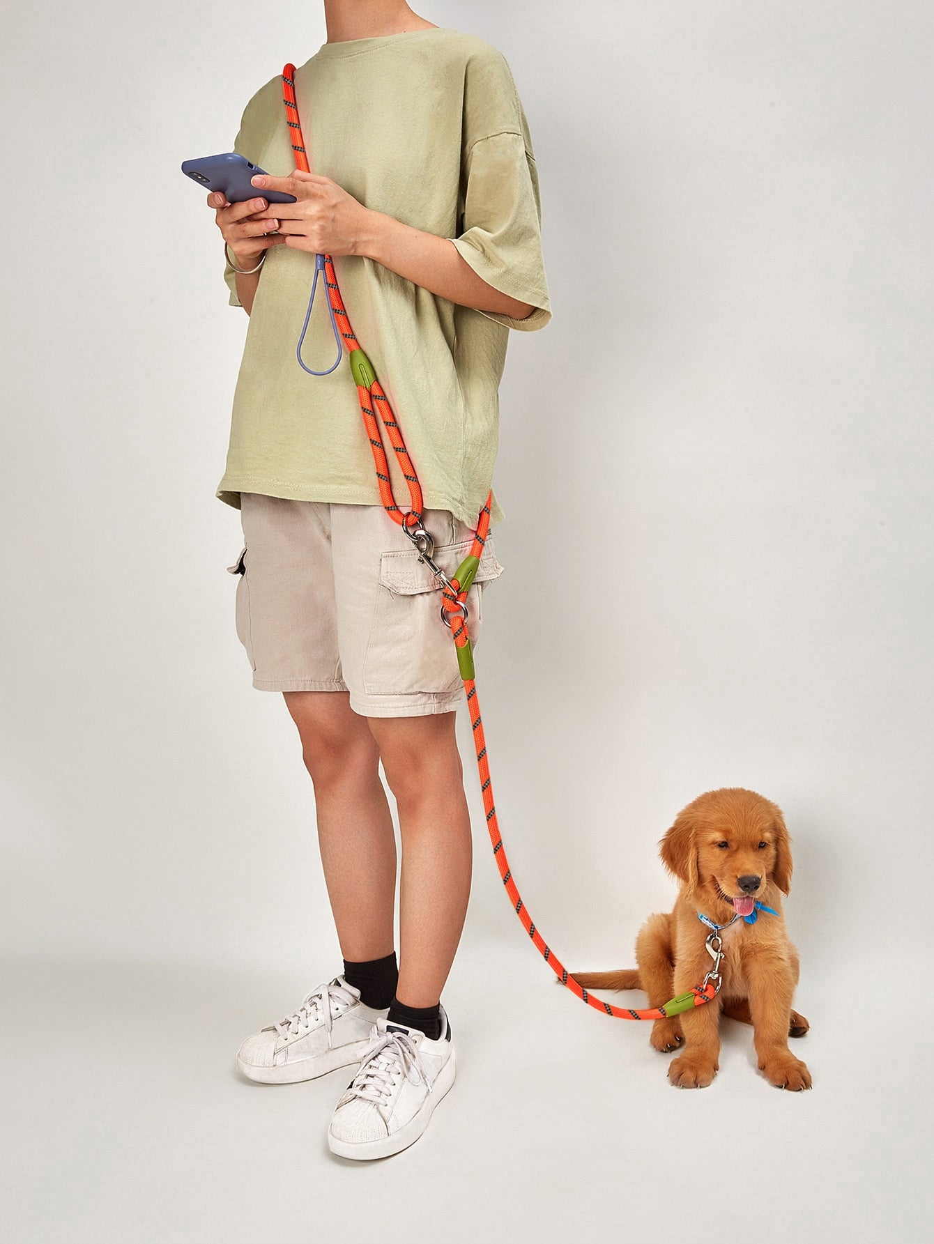 Hands Free Dog Leash Crossbody