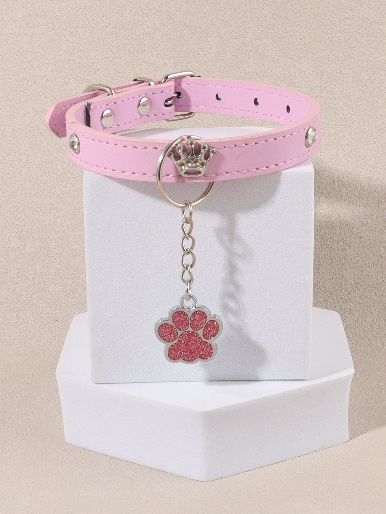 Paw Pendant Pet Collar