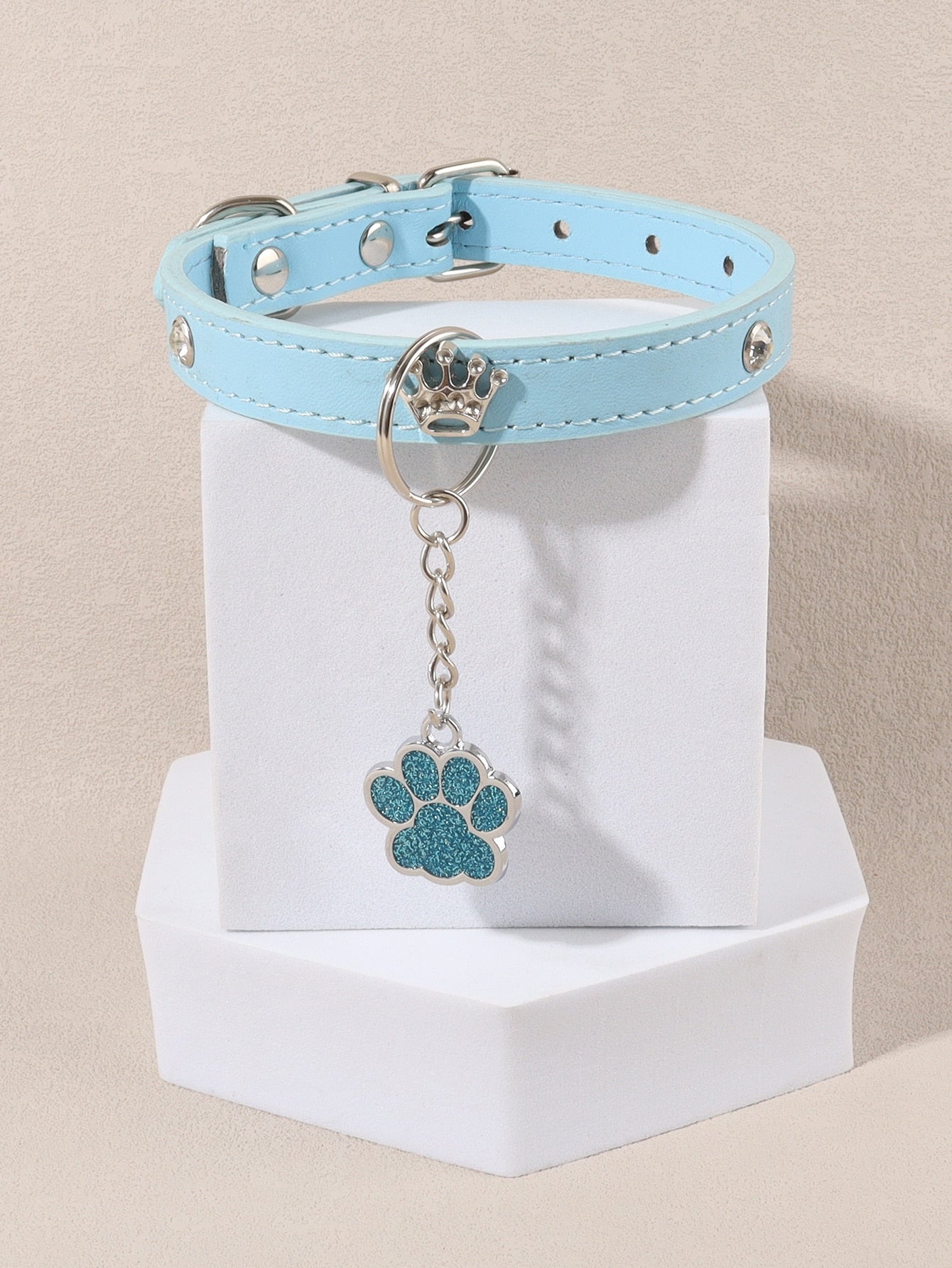 Paw Pendant Pet Collar