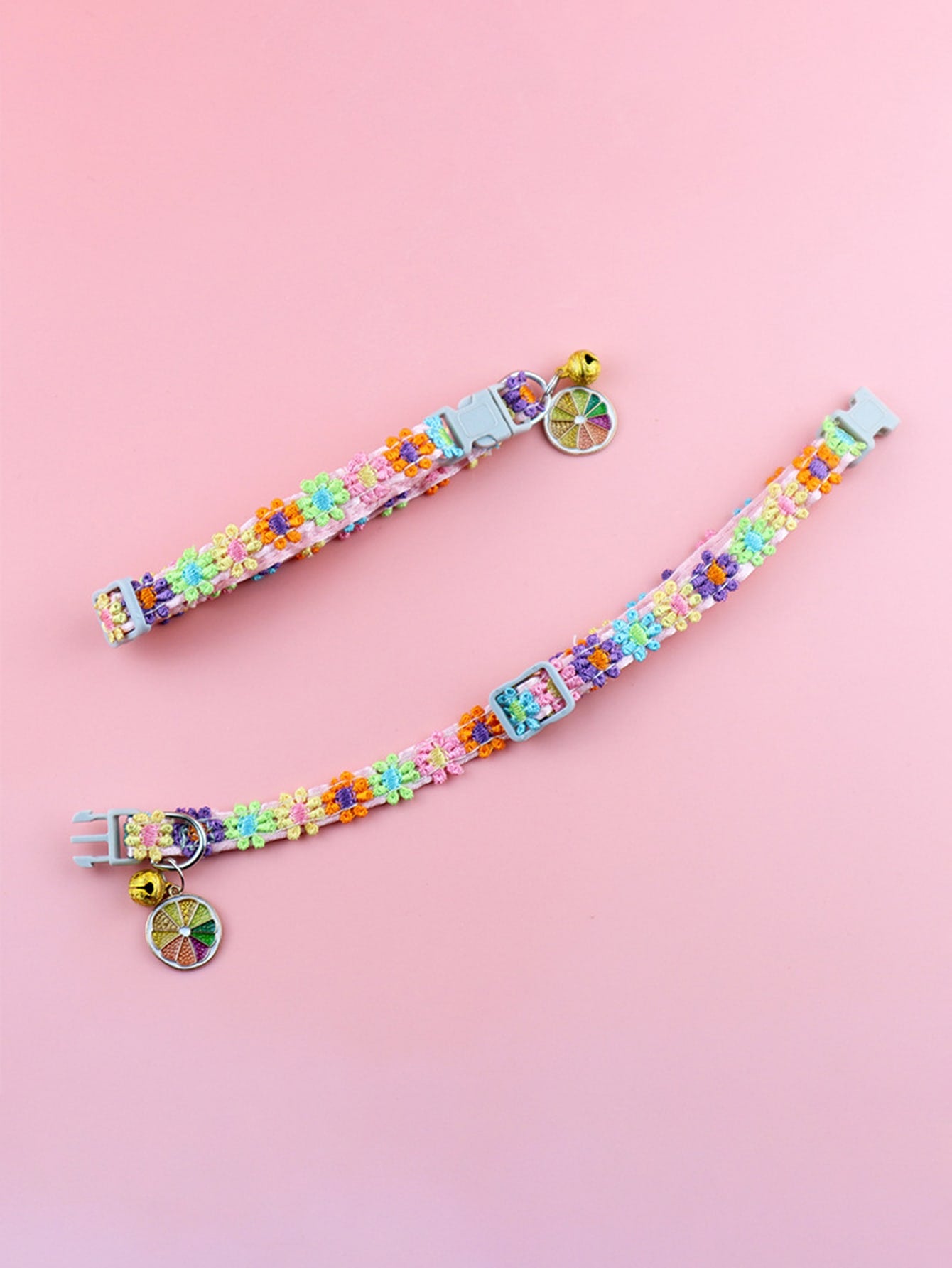 1pc Flower Decor Pet Collar