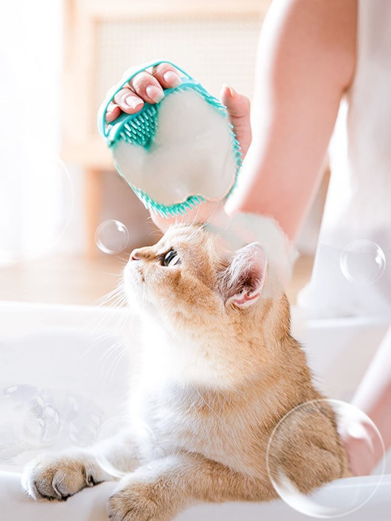 1pc Pet Bath Brush