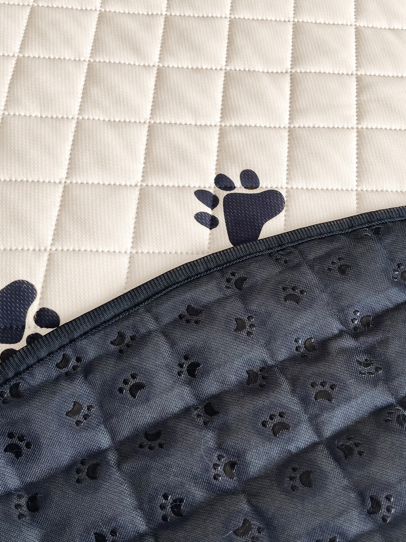 1pc Paw Print Pet Mat