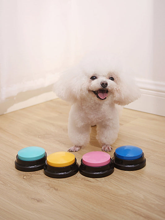 Voice Recording Button Pet Communication Toy