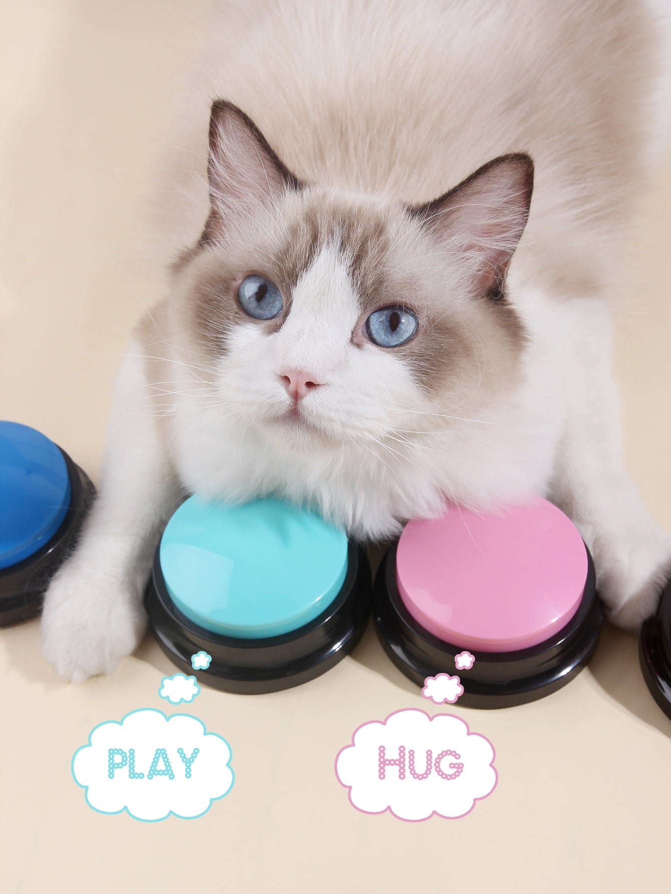 Voice Recording Button Pet Communication Toy