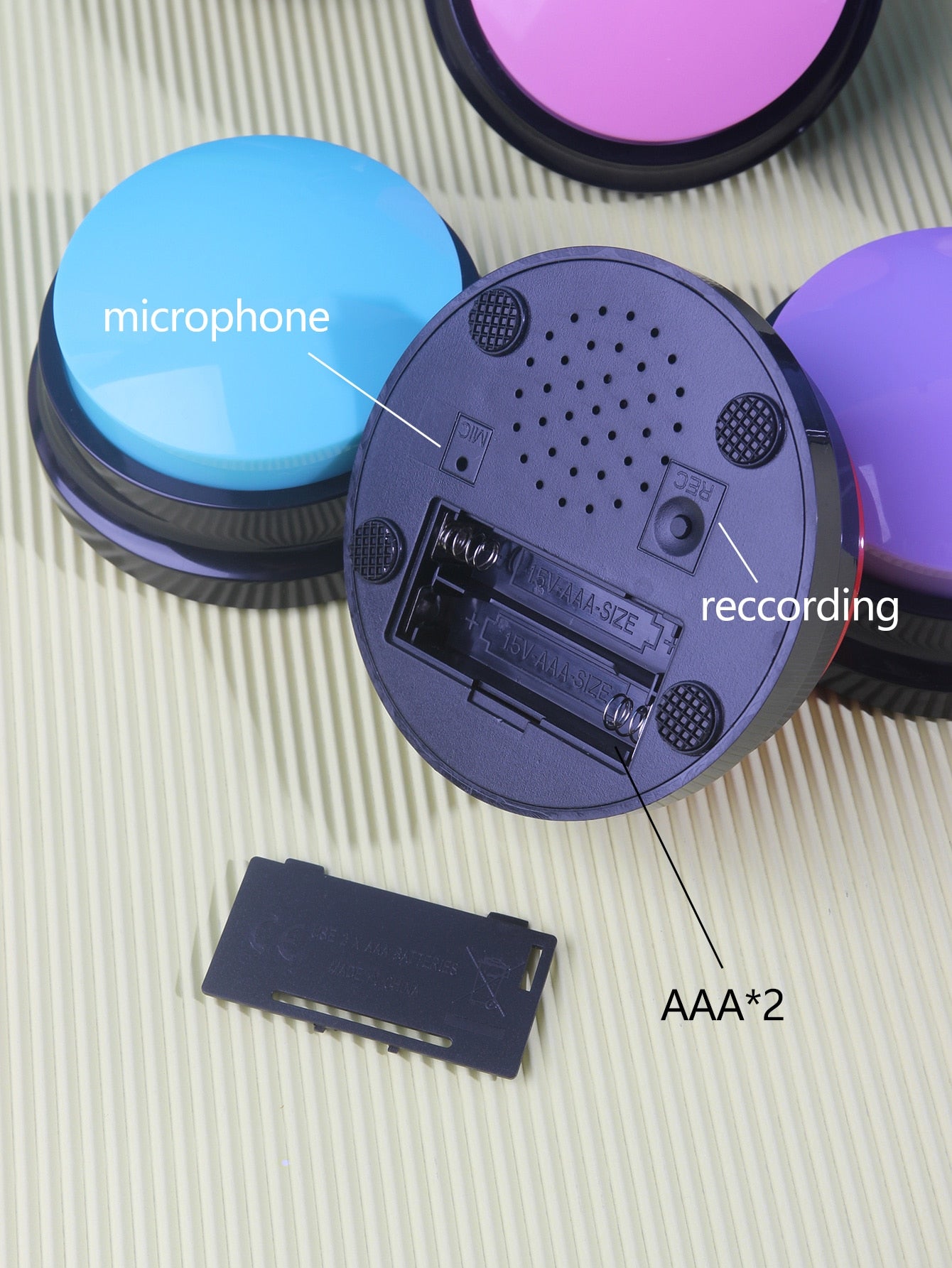 Voice Recording Button Pet Communication Toy