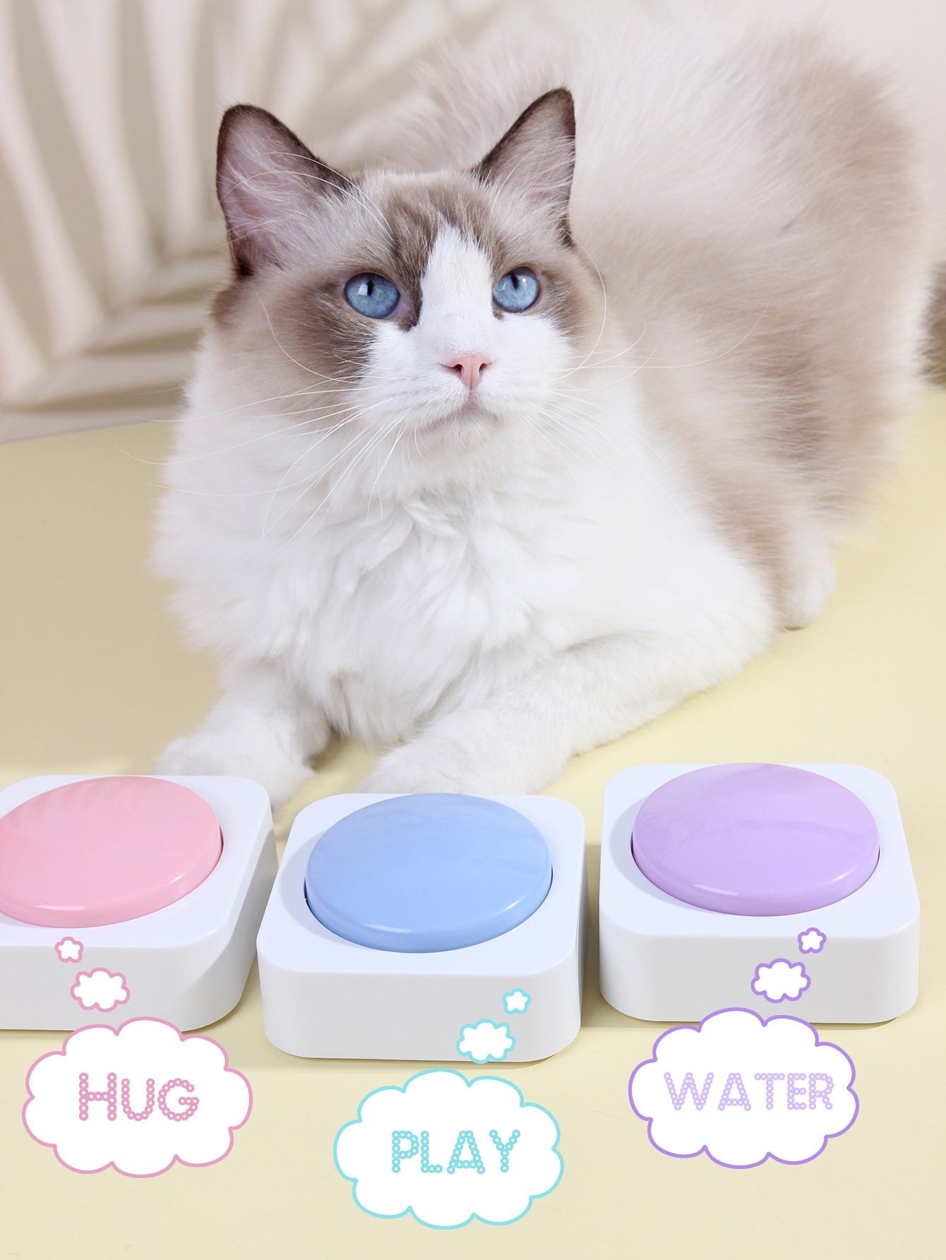 Voice Recording Button Pet Communication Toy