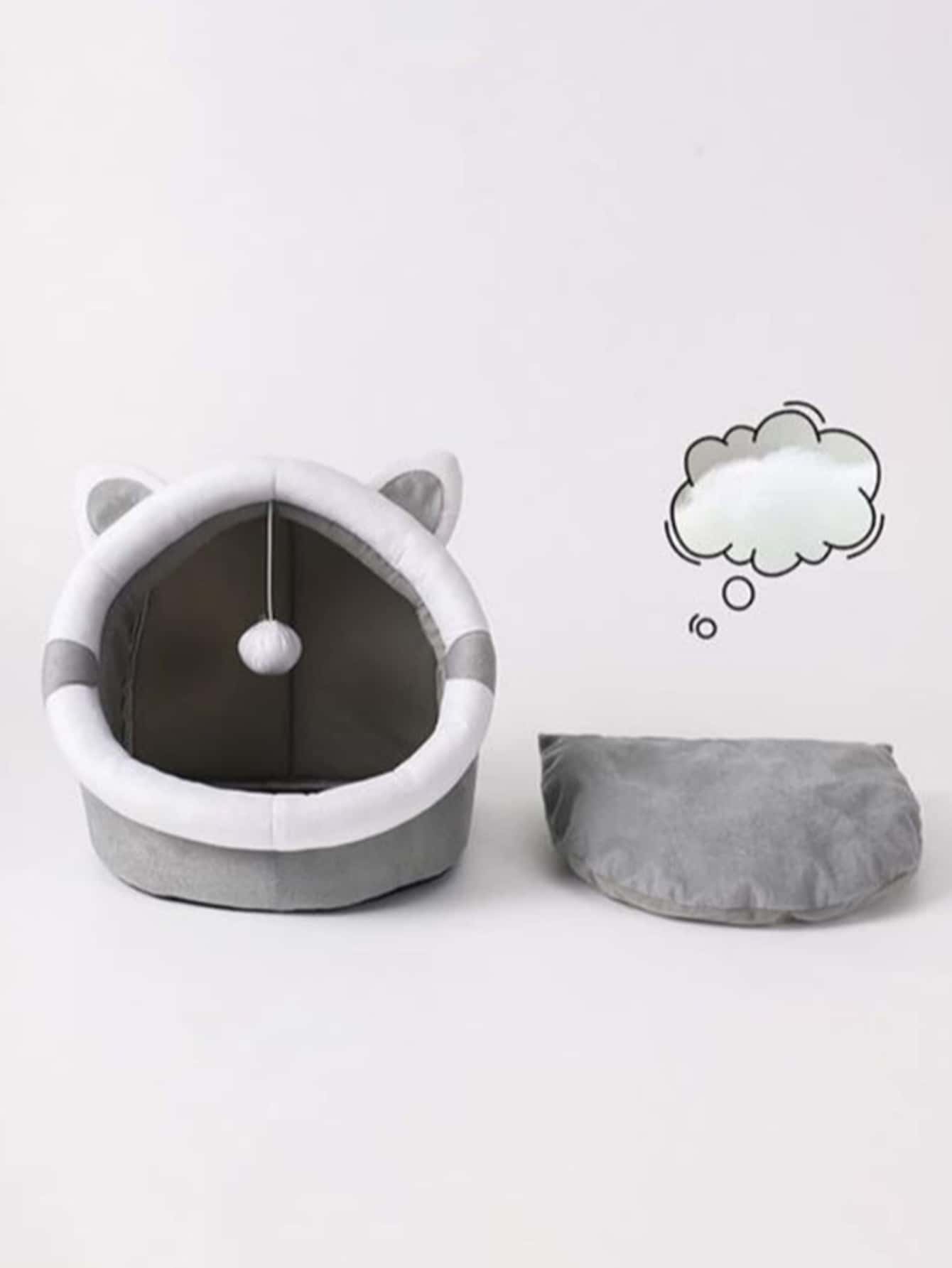 Cat Ear Design Pet Bed