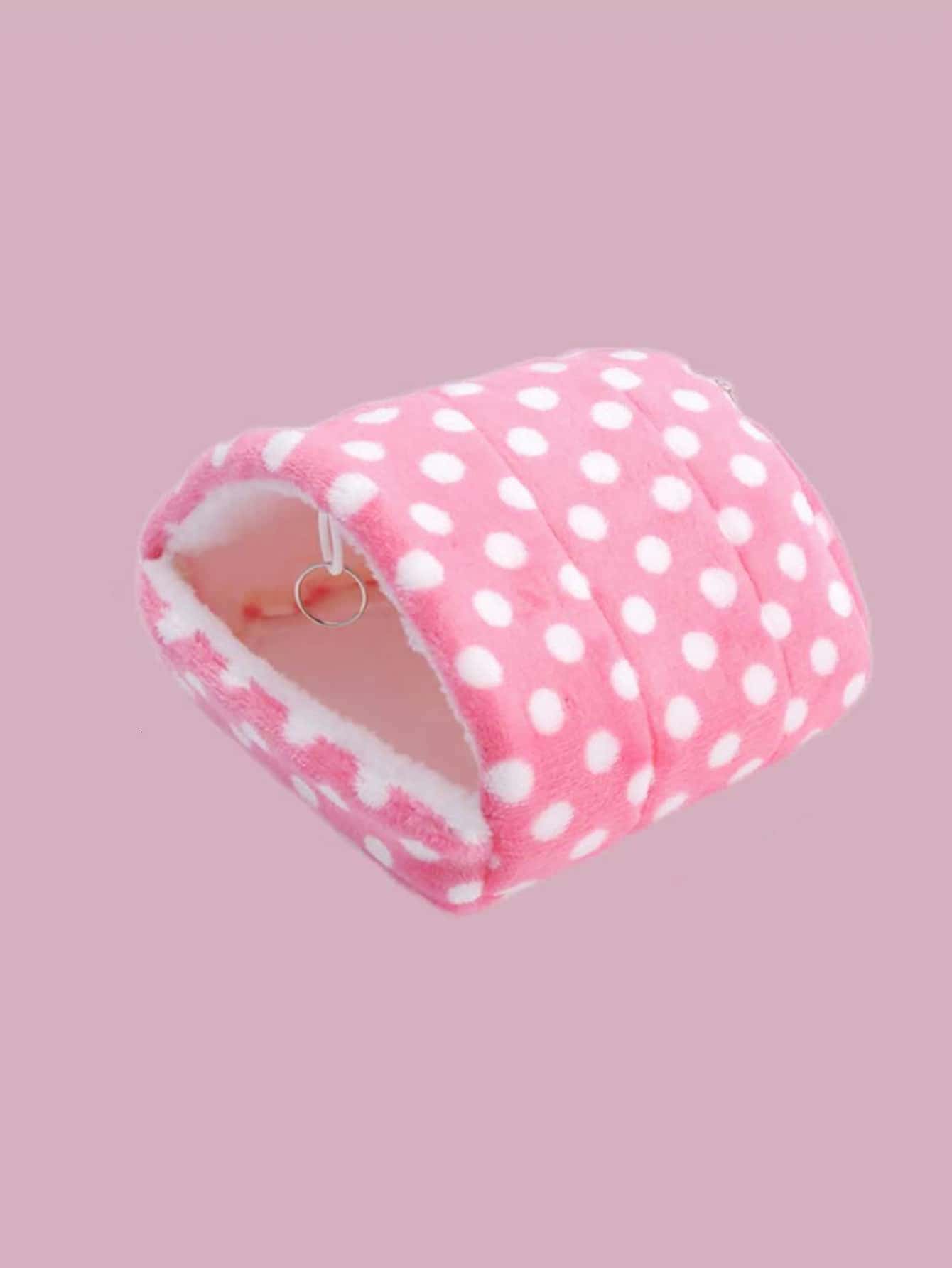 Polka Dot Pattern Hamster Bed