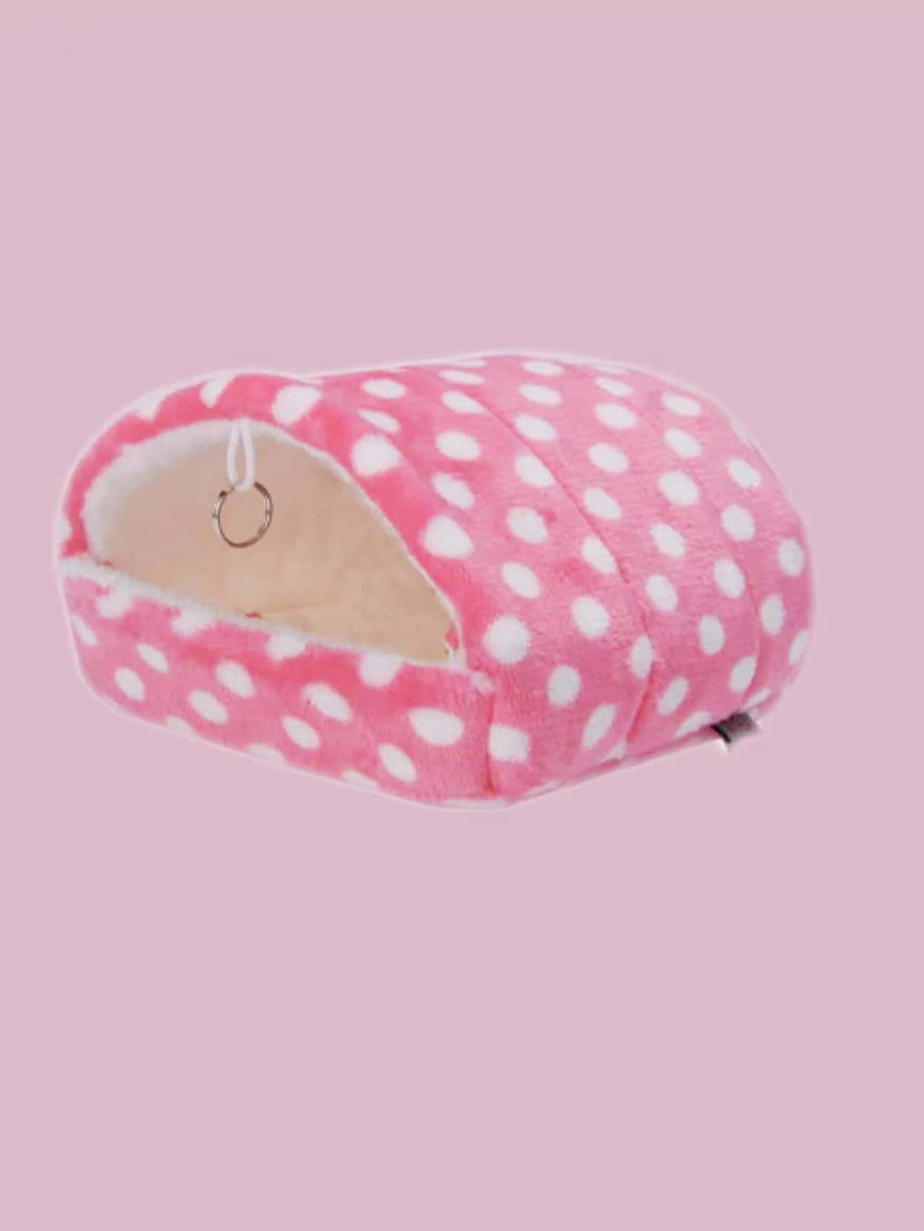Polka Dot Pattern Hamster Bed