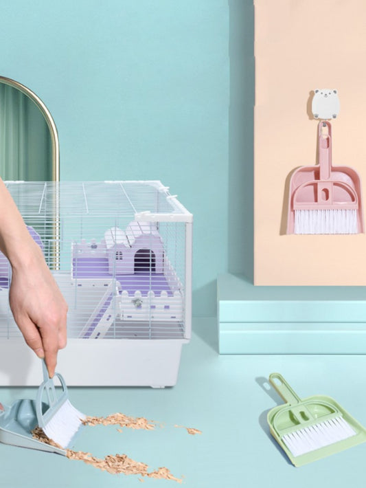 Random Color Hamster Litter Shovel With Dustpan
