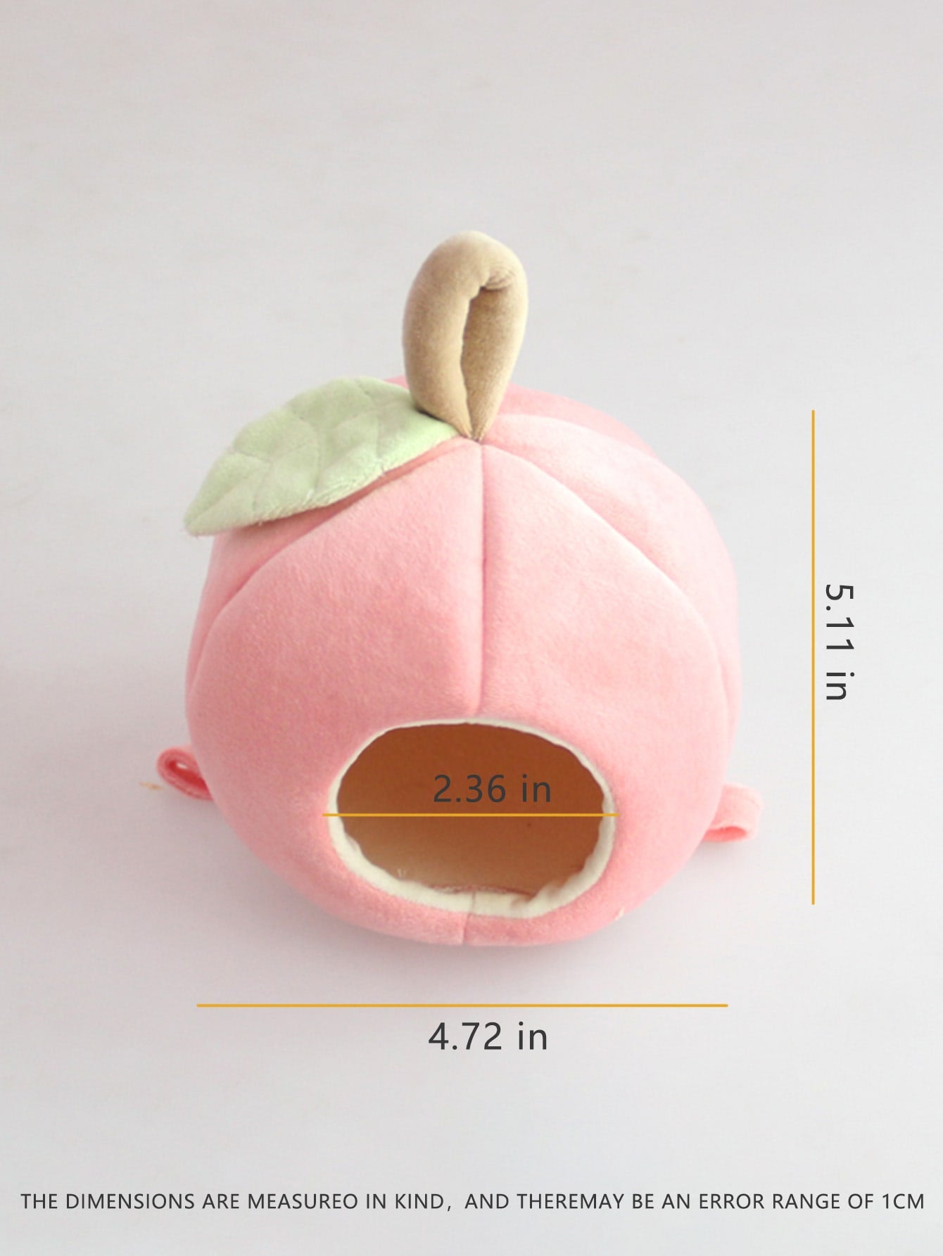 Peach Design Hamster Bed