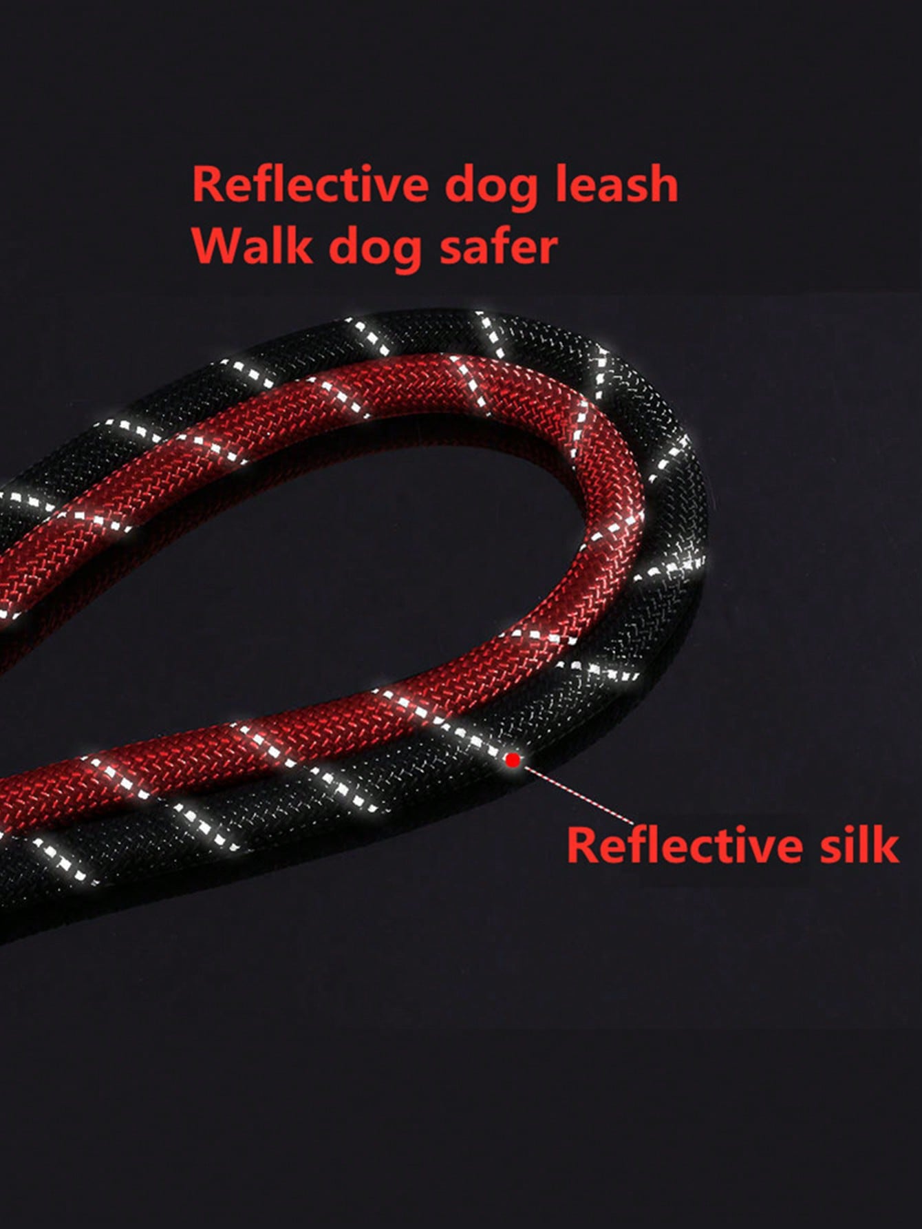 Reflective Pet Leash For Dog For Outdoor