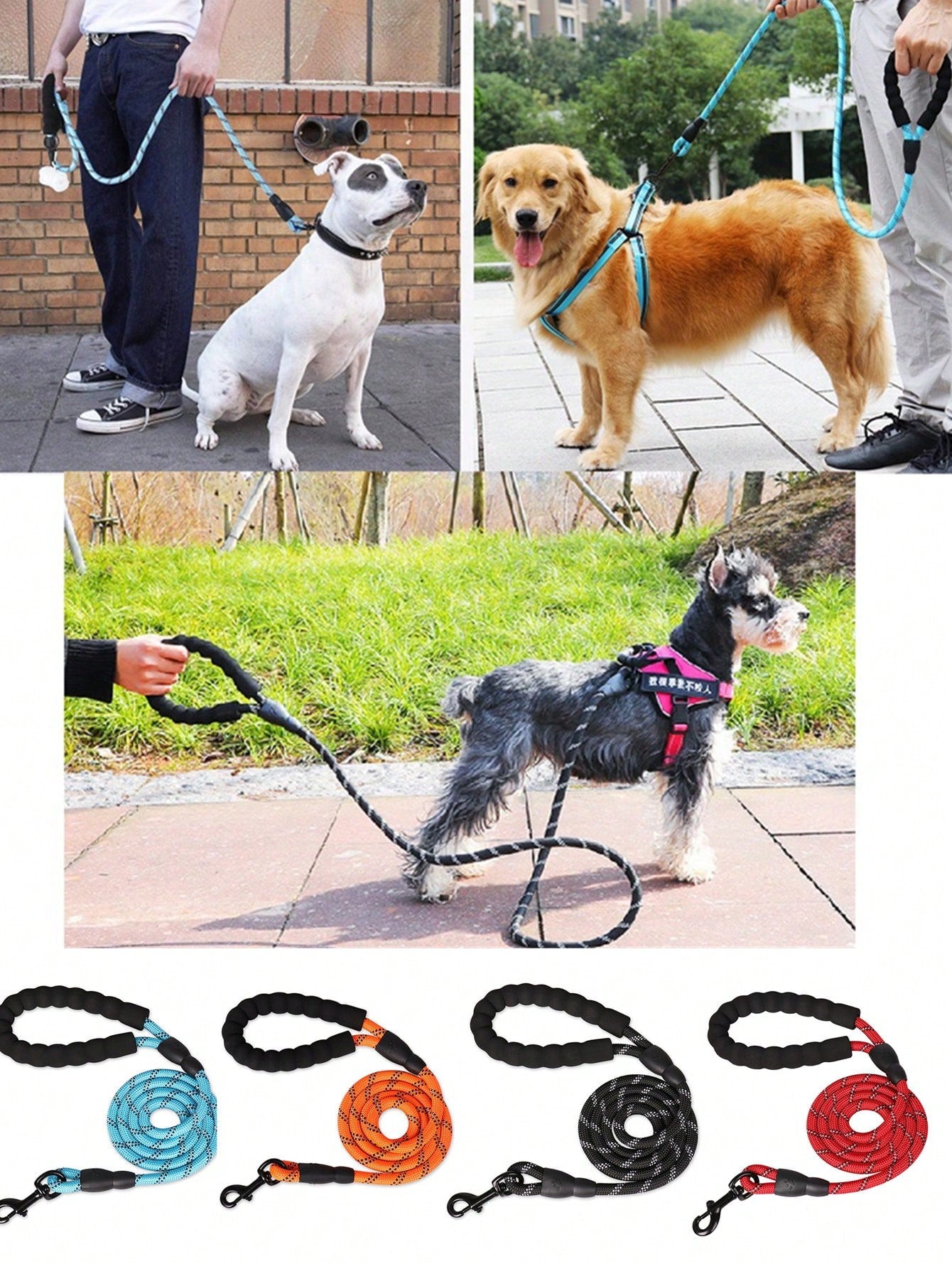 Reflective Pet Leash For Dog For Outdoor